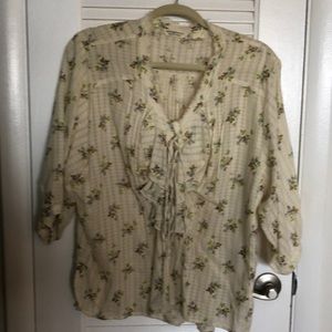 Women’s ruffle top